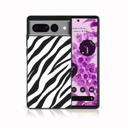 PROTEMIO MY ART Védőburkolat Google Pixel 7 Pro ZEBRA (237) számára