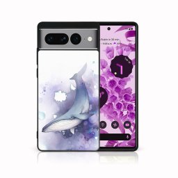 PROTEMIO MY ART Védőburkolat a Google Pixel 7 számára Pro WHALE (242)