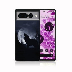 PROTEMIO MY ART Védőburkolat Google Pixel 7 Pro WOLF (247) számára