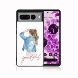 PROTEMIO MY ART Védőburkolat Google Pixel 7-hez Pro JÓ GIRL (130)