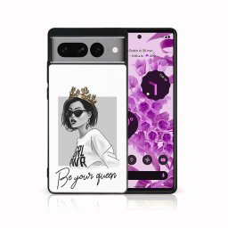 PROTEMIO MY ART Védőburkolat a Google Pixel 7 számára Pro QUEEN (139)
