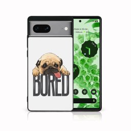 PROTEMIO MY ART Védőburkolat Google Pixel 7a BORED (178)-hoz