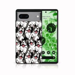 PROTEMIO MY ART Védőburkolat Google Pixel 7a DOG (179)-hoz