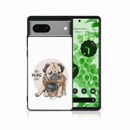 PROTEMIO MY ART Védőburkolat Google Pixel 7a MORE COFFEE (184)-hoz