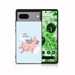 PROTEMIO MY ART Védőburkolat Google Pixel 7a PIG (186)-hoz