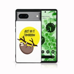PROTEMIO MY ART Védőburkolat Google Pixel 7a SLOTH (188)-hoz