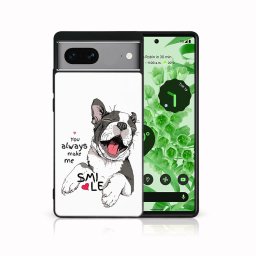 PROTEMIO MY ART Védőburkolat Google Pixel 7a SMILE (189)-hoz