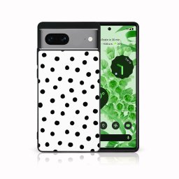 PROTEMIO MY ART Védőburkolat Google Pixel 7a DOTS (168)-hoz