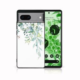 PROTEMIO MY ART Védőburkolat Google Pixel 7a GREENERY (155) számára
