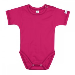 Kynga magenta rövid ujjú gyerek body 104-152