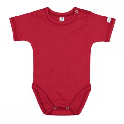 Kynga piros rövid ujjú gyerek body 104-152