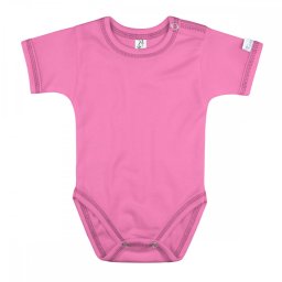 Kynga sötét rózsaszín rövid ujjú gyerek body 104-152