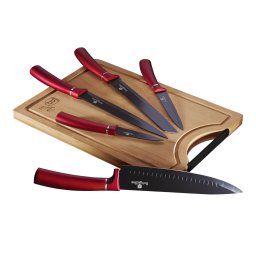 Berlinger Haus Késkészlet 6 részes nem tapadó bevonattal Burgundy Collection BH 2552NO Kifutó termék!