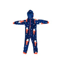 CHRISTMAS ONESIE gyerek overál kék - többféle méretben Méret: 110 - 116