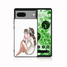 PROTEMIO MY ART Védőhuzat Google Pixel 7a BABY GIRL-hoz (111)