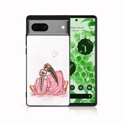 PROTEMIO MY ART Védőburkolat Google Pixel 7a LÁNYA (114) számára