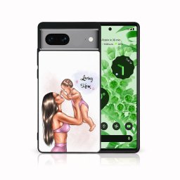 PROTEMIO MY ART Védőhuzat Google Pixel 7a LOVING MOM (115) számára