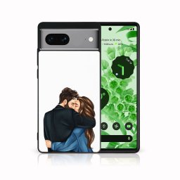 PROTEMIO MY ART Védőburkolat Google Pixel 7a COUPLE (117) számára
