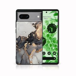 PROTEMIO MY ART Védőburkolat a Google Pixel 7a-hez GREY MARBLE (140)