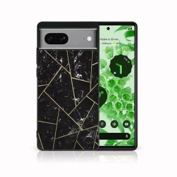 PROTEMIO MY ART Védőburkolat a Google Pixel 7a POLYGONAL (150) számára