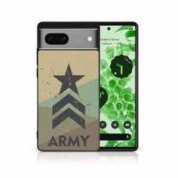 PROTEMIO MY ART Védőburkolat Google Pixel 7a ARMY-hoz (236)