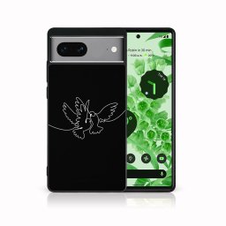 PROTEMIO MY ART Védőburkolat a Google Pixel 7a-hez WHITE DOVE (195)