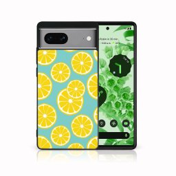 PROTEMIO MY ART Védőburkolat Google Pixel 7a LEMON (121) számára