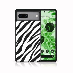 PROTEMIO MY ART Védőburkolat Google Pixel 7a ZEBRA (237) számára