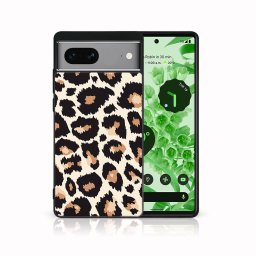 PROTEMIO MY ART Védőburkolat a Google Pixel 7a LEOPARD PRINT (238) számára