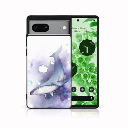PROTEMIO MY ART Védőburkolat Google Pixel 7a WHALE (242) számára