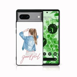 PROTEMIO MY ART Védőburkolat Google Pixel 7a JÓ GIRL-hoz (130)