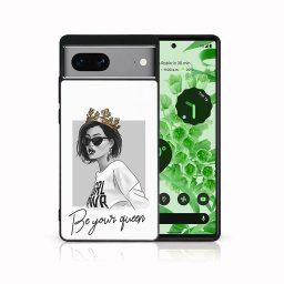 PROTEMIO MY ART Védőburkolat Google Pixel 7a QUEEN (139) számára