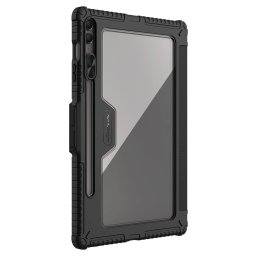 Nillkin Bumper Leather Case Pro ütésálló tok Samsung Galaxy Tab S9 FE+ (fekete)