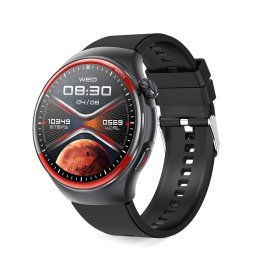 SpaceWatch magyar nyelvű okosóra pulzus-, vérnyomás-, testhőmérséklet, véroxigénszintmérő funkciókkal Bluetooth hívással