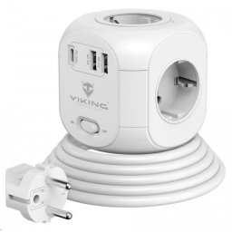 Viking AC hálózati adapter Cube PD