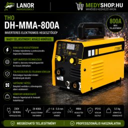 THO DH-mma-800A inverteres elektromos hegesztőgép