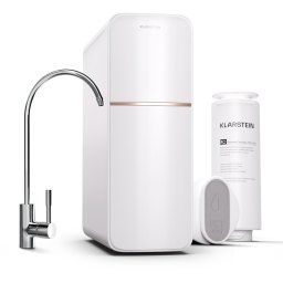 Klarstein PureLine 600, szűrőrendszer, fordított ozmózis, 600 GPD / 2270 L/d (WFT1-PureLine600Whit)