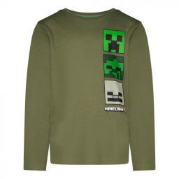 Minecraft Blocky gyerek hosszú ujjú póló, felső 6 év / 116 cm