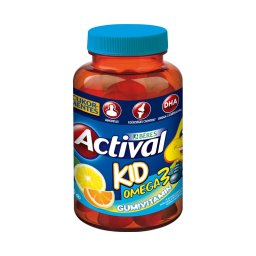 Béres Actival Kid gumivitamin Omega-3 gumitabletta 50x