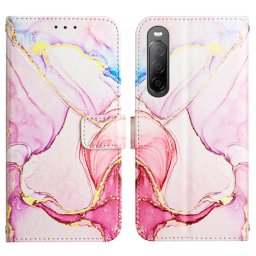 ART MARBLE Pénztárcahuzat Sony Xperia 10 IV 5G ROSE GOLD