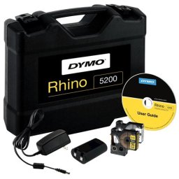 DYMO Elektromos feliratozógép, DYMO "Rhino 5200" készlet táskában