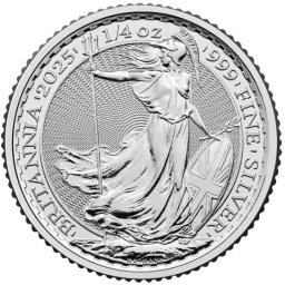 Britannia 2025 - 1/4 Oz - Ezüst befektetési érme