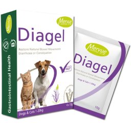 Mervue Diagel por (4 db 10 g-os tasak; Kistestű kutyáknak és macskáknak, 1-20 kg között) 40 g
