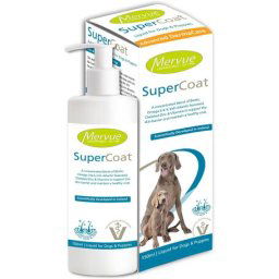 Mervue SuperCoat Dog szőr- és bőrkondicionáló olaj, étrendkiegészítő 150 ml