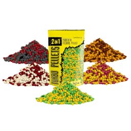 CZ 2in1 Turbo gyors oldódású pellet, 3 mm, sajt,vajsav(NBC), 500 g (CZ4839)