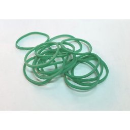 Gumigyűrű, háztartási, 30 x 1 mm, 1 kg zöld befőttes gumi