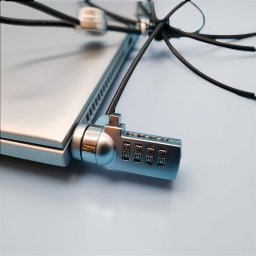 CONCEPTRONIC univerzális, változtatható számkódos Laptop kábelzár (Kensigton, T-Lock)