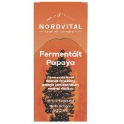 Nordvital Fermentált Papaya koncentrátum+Noni koncentrátum - 500ml