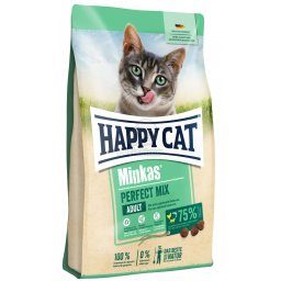 Happy Cat Minkas Perfect Mix - baromfi, hal & bárány 2 x 10 kg