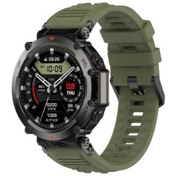 Amazfit T-Rex Ultra zöld SZILIKON pánt